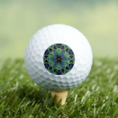 Stralende Fractale Symfonie Golfballen (Insitu Shirt)