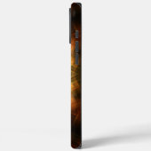 Stralende geometrische starburst met Abstract lich Case-Mate iPhone Case (Achterkant / Links)