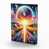 Stralende gloed grote 5D DIY diamant schilderij ki Fotoblokken (Rechts)