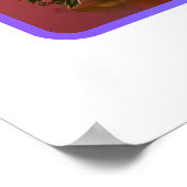 Stralende glorie: de vreugde van Kerstmis en reddi Poster (Hoek)