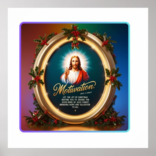 Stralende glorie: de vreugde van Kerstmis en reddi Poster (Voorkant)