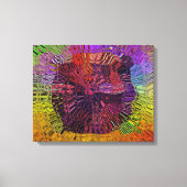 Stralende golven canvas afdruk (Voorkant)