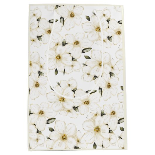 stralende gouden gloed medium cadeauzakje (Voorkant)