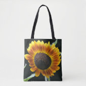 Stralende Gouden Zonnebloem Tote Bag (Voorkant)