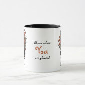 Stralende Groei: Vrouwelijke Empowerment Mok (Midden)