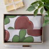 Stralende Hartbloem Botanisch  Tissuepapier (Geschenk)