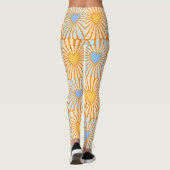 Stralende harten leggings (Achterkant)