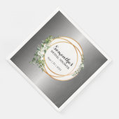 Stralende herinnering: Onvergetelijke Liefde Servet (Hoek)