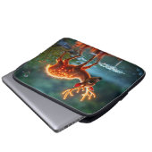 Stralende herten fauna watering hole forbs laptop sleeve (Voorkant onderkant)