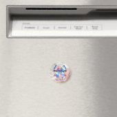 Stralende Iridiserende Boog Jaar Accent Magneet (Insitu (Vaatwasser))