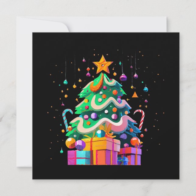 Stralende Kerstboom Magie (Voorkant)