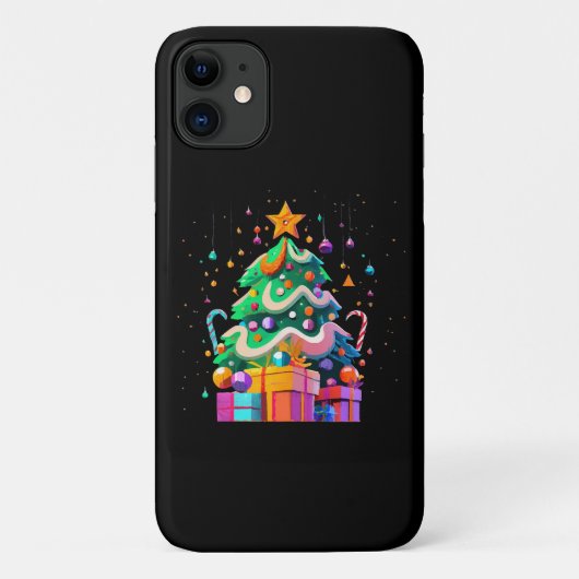Stralende Kerstboom Magie Case-Mate iPhone Case (Achterkant)