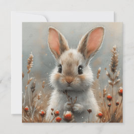 Stralende konijntjes: heerlijke gedachten 🐰digita feestdagenkaart