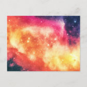 Stralende Kosmische Nevel Briefkaart (Voorkant)