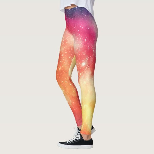 Stralende Kosmische Nevel Leggings (Links)