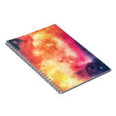 Stralende Kosmische Nevel Notitieboek (Rechterzijde)