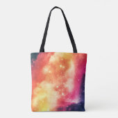 Stralende Kosmische Nevel Tote Bag (Achterkant)