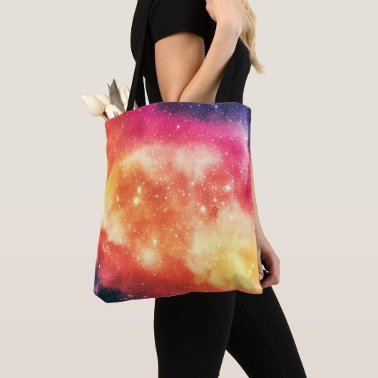 Stralende Kosmische Nevel Tote Bag (Dichtbij)
