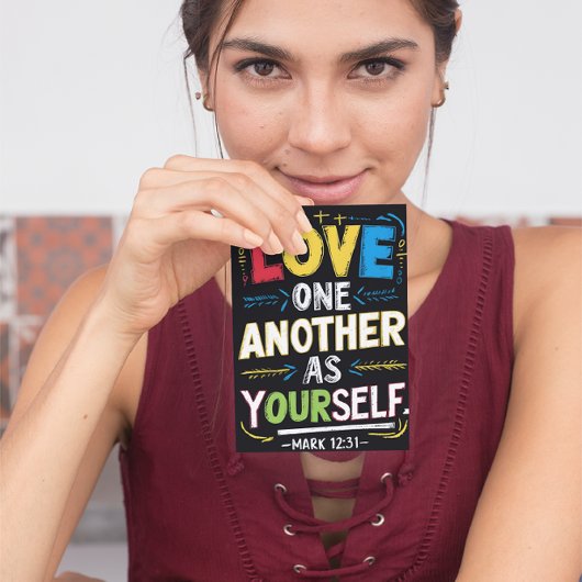 Stralende Liefde: Omarm anderen als je koestert Briefkaart