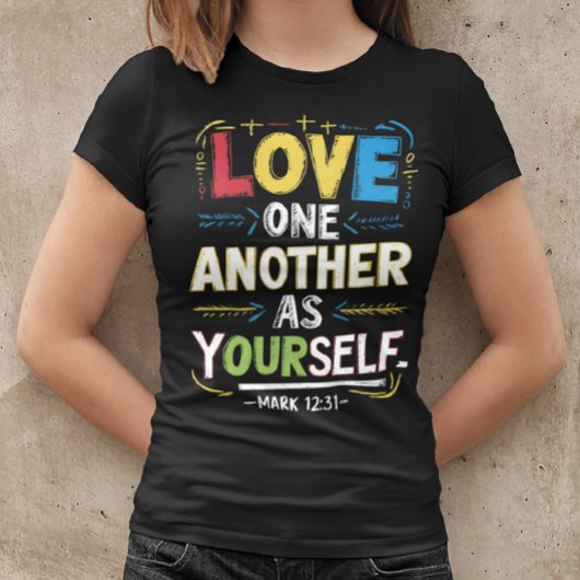 Stralende Liefde: Omarm anderen als je koestert T-shirt