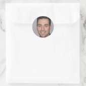 Stralende Liefde Ronde Sticker (Tas)