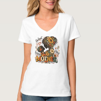 Stralende Liefdevolle Moeder Bloemstuk T-shirt