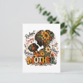 Stralende Liefdevolle Verzorgende Moederdag Feestdagenkaart (Staand voorkant)
