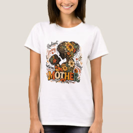 Stralende Liefdevolle Verzorgende Moederdag T-shirt