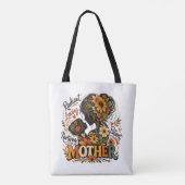 Stralende Liefdevolle Verzorgende Moederdag Tote Bag (Achterkant)