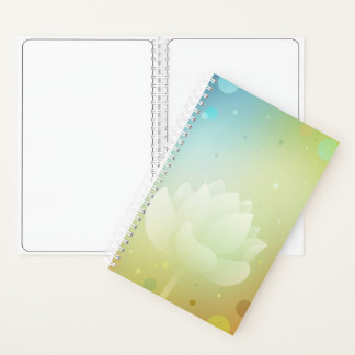 Stralende Lotus Hardcover Klein Notitieboek