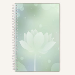 Stralende Lotus Hardcover Klein Notitieboek