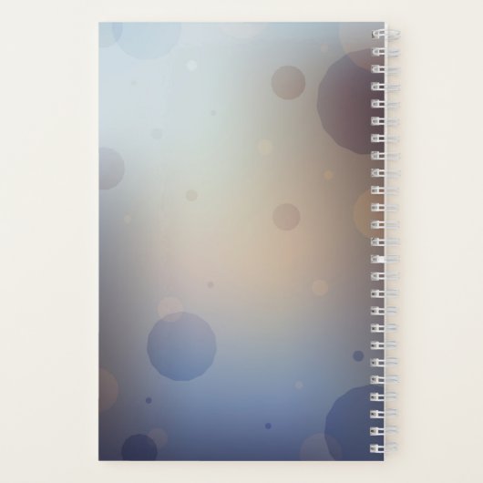 Stralende Lotus Hardcover Klein Notitieboek (Achterkant)