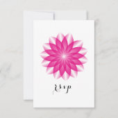 Stralende Lotus RSVP (Voorkant)