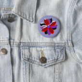 Stralende Madeliefjesbloem Knop Ronde Button 5,7 Cm (In situ)