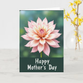 Stralende Moederdag Liefde Kaart (Gele Bloem)