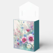 Stralende Mousserende Lente Bloeit Huwelijk Bedankdoosjes (Geopend)