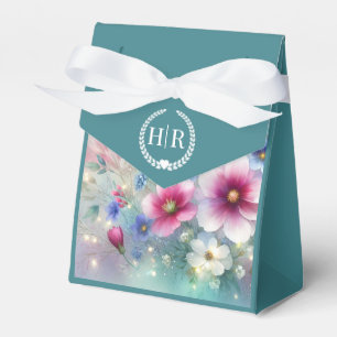 Stralende Mousserende Lente Bloeit Huwelijk Bedankdoosjes