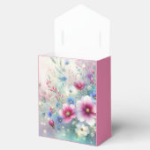Stralende Mousserende Lente Bloeit Huwelijk Bedankdoosjes (Geopend)