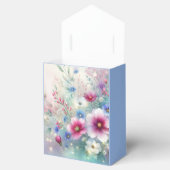 Stralende Mousserende Lente Bloeit Huwelijk Bedankdoosjes (Geopend)
