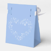 Stralende Mousserende Lente Bloeit Huwelijk Bedankdoosjes (Achterkant)