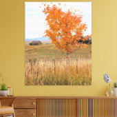 Stralende oktober canvas afdruk (Insitu (Woonkamer))