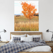 Stralende oktober canvas afdruk (Insitu (Slaapkamer))