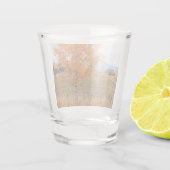 Stralende oktober  shot glas (Achterkant)