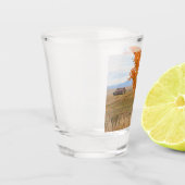 Stralende oktober  shot glas (Links)