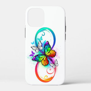 Stralende oneindigheid met regenboog vlinder Case-Mate iPhone case