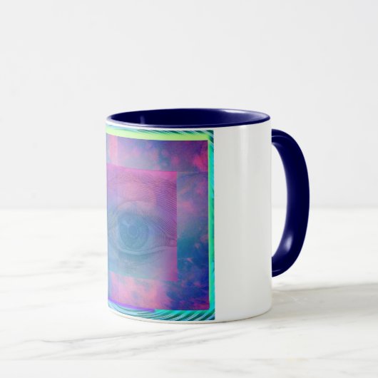 Stralende oog Mok (Voorkant rechts)