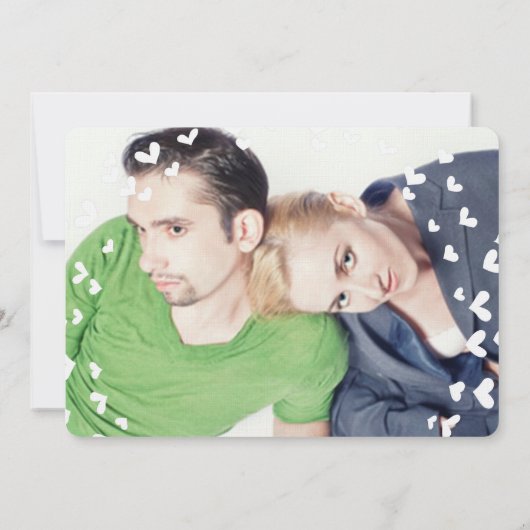 Stralende orchidee succulente moderne typografie b kaart (Achterkant)