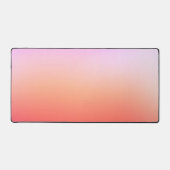 Stralende Pastel Zonsondergang Gradiënt Bureaumat (Voorkant)