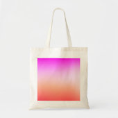 Stralende Pastel Zonsondergang Gradient Tote Bag (Voorkant)