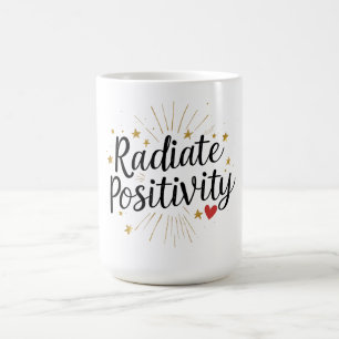 Stralende Positiviteit – Motiverende Sterren Citaa Koffiemok